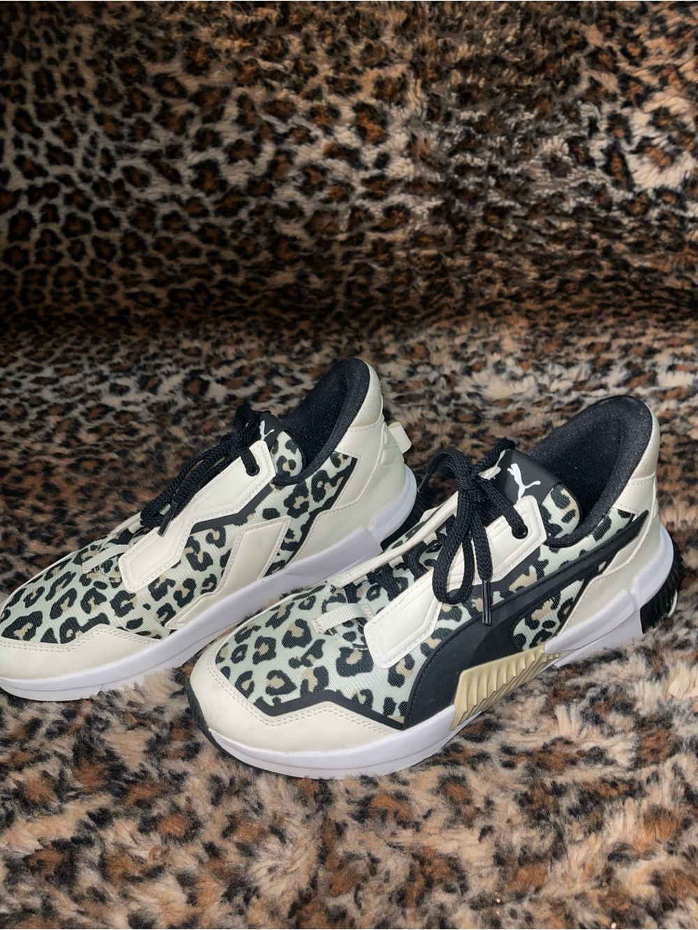 Leopard Print Puma Sneakera